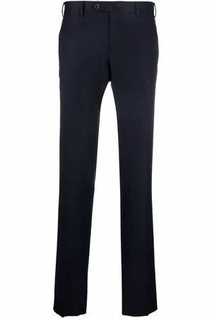 PT Torino Slim-fit wool trousers