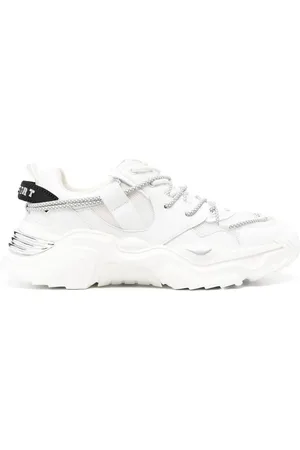 Philipp Plein Mesh panel lace-up sneakers