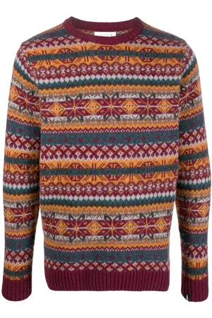 MACKINTOSH IMPULSE Fair Isle knit jumper