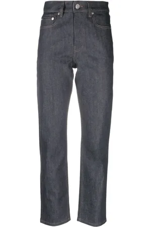 Maison Kitsuné Straight-leg cropped jeans