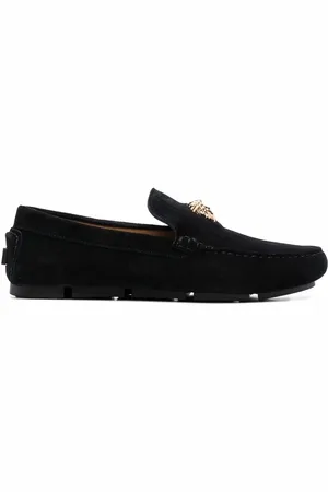 VERSACE Medusa Head plaque loafers