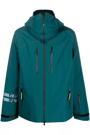Rossignol Men Ski Suits - Ride Free hooded ski jacket - Green