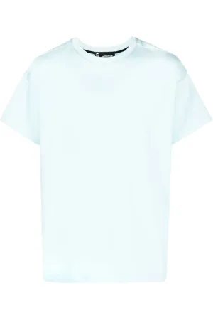 Styland X notRainProof crew-neck organic cotton T-shirt