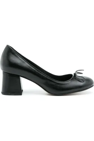 Sarah Chofakian Sandy leather pumps