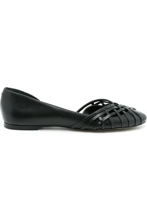 Sarah Chofakian Sapatilha Victoria leather ballerina shoes