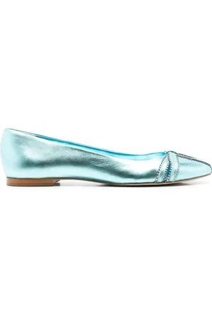 Sarah Chofakian Pati leather ballerina shoes