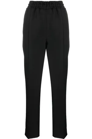 Serafini High-rise straight-leg trousers