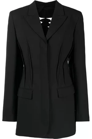 DION LEE Women Blazer Dresses - Darted Filter blazer dress - Black