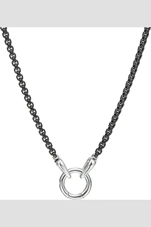 David Yurman Smooth Amulet Box Chain necklace (2.7mm)