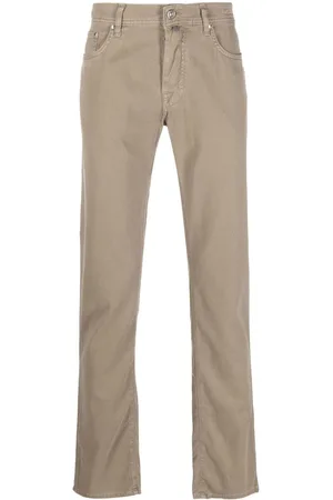 Jacob Cohen Straight-leg mid rise trousers