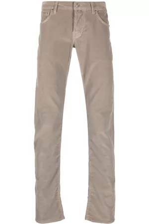 Jacob Cohen Corduroy slim-fit trousers - Brown