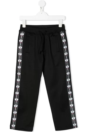 Dsquared2 Boys Sweatpants - Logo tape track pants - Black