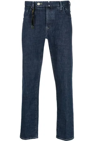 Incotex Mid-rise slim-cut jeans