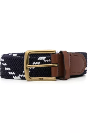 Ralph Lauren Pin-buckle leather belt - Blue