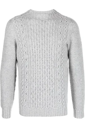 DRUMOHR Cable-knit fitted jumper