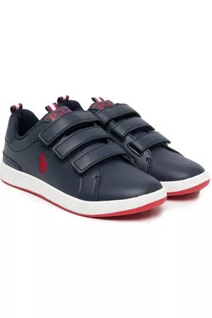 Ralph Lauren Boys Sneakers - Polo Pony touch-strap trainers - Blue