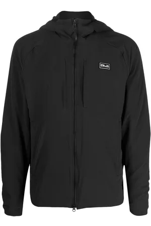 Ralph Lauren Men Sports Jackets - Logo-patch hooded sports jacket - Black