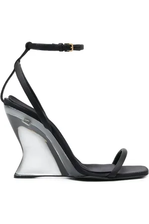 Sergio Rossi Evangelie 100mm wedge sandals