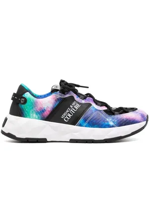 VERSACE Galaxy-print low-top sneakers