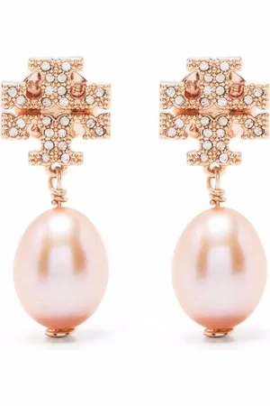 Tory Burch Mother of pearl drop earrings