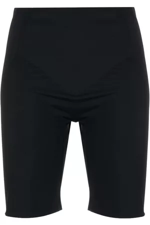 Dsquared2 Women Shorts - Logo-patch cycling shorts - Black