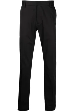 Emporio Armani Satin waistband slim-fit trousers