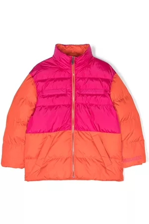 Dsquared2 Color-block puffer jacket - Pink