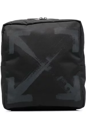 OFF-WHITE Men Rucksacks - Arrows-motif zip-fastening backpack - Black