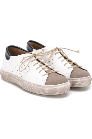 PèPè Colour panel lace-up sneakers