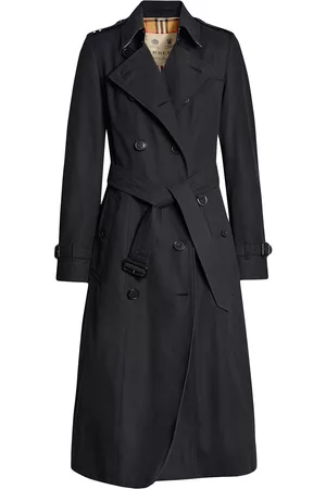 Burberry Women Trench Coats - Chelsea Heritage belted trench coat - Blue