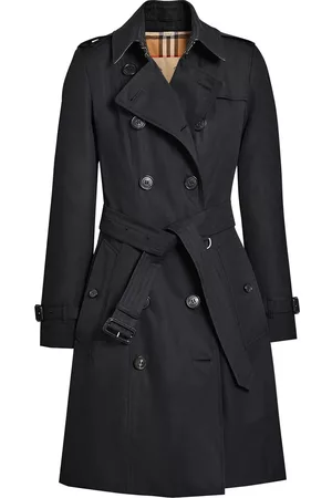 Burberry Women Trench Coats - The Chelsea Heritage Trench Coat - Blue