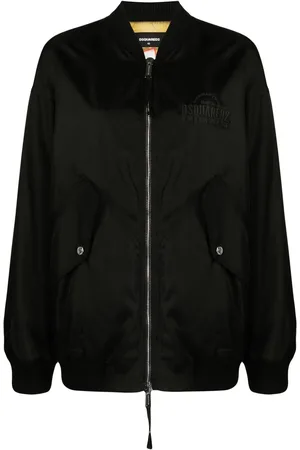 Dsquared2 Embroidered-logo bomber jacket