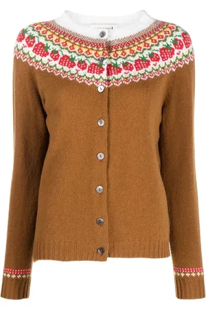 MACKINTOSH KILLIAN Fair Isle knit cardigan