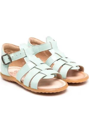 PèPè Patent-leather multi-strap sandals