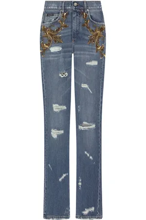 Dolce & Gabbana Embellished flared jeans