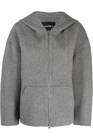 GOEN.J Zip-up hooded jacket