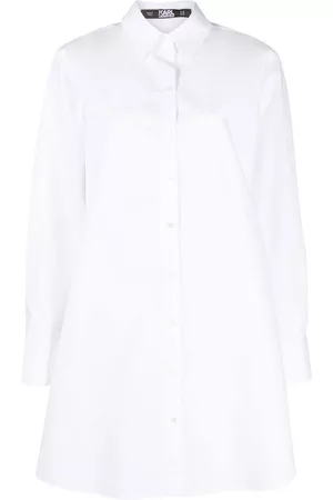 Karl Lagerfeld Ikonik 2.0 shirt tunic - White