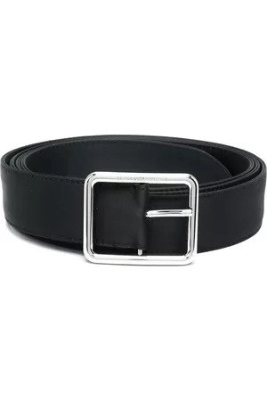 Alexander McQueen Men Belts - Square-buckle belt - Black