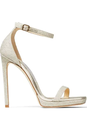 Jimmy Choo 120mm Alva glitter sandals