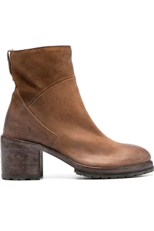 Moma 70mm leather ankle boots