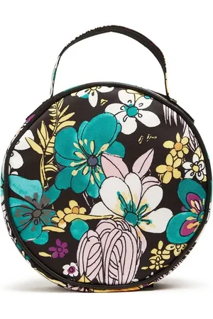 La DoubleJ Floral print round clutch