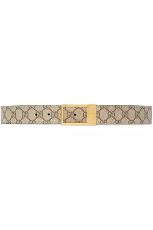 Gucci GG canvas buckled belt - Neutrals