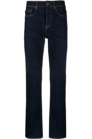 Zadig & Voltaire Logo-patch straight-leg jeans