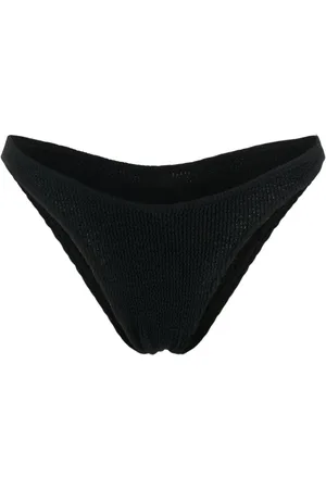 Bond Eye Crinkled-finish bikini bottoms