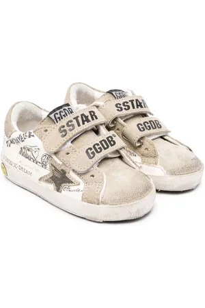 Golden Goose Superstar touch-strap sneakers