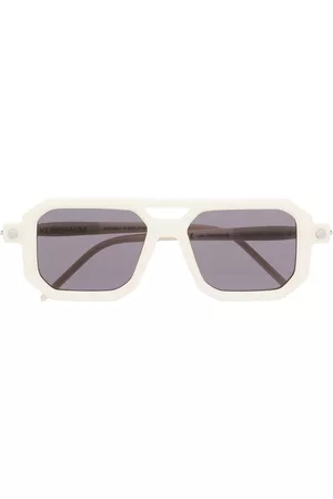 KUBORAUM Square Sunglasses - Square-frame sunglasses - White