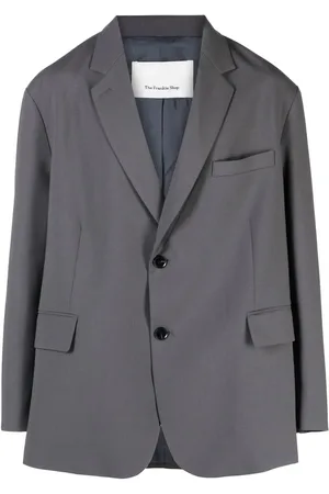 The Frankie Shop Boxy single-breasted blazer