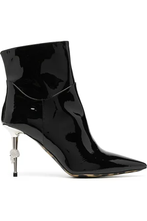 Philipp Plein Skull-heel ankle boots