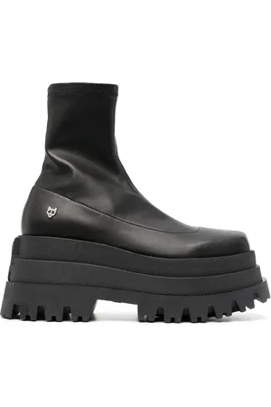 Naked Wolfe Sassy platform ankle boots