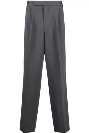 The Frankie Shop Men Wide Leg Pants - Bea wide-leg suit trousers - Grey